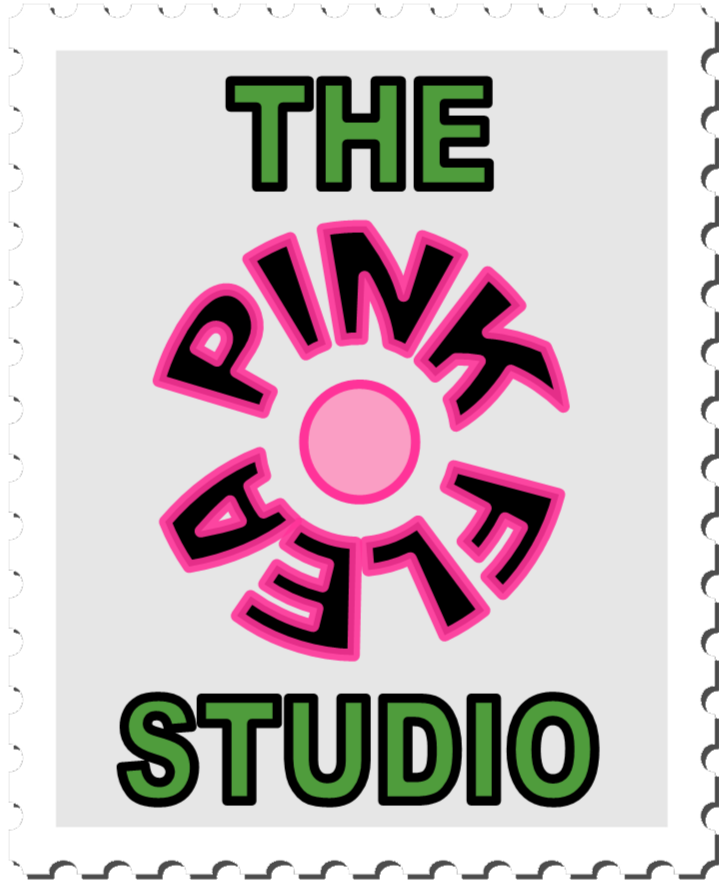 Light Pink Flea Logo - With Stamp