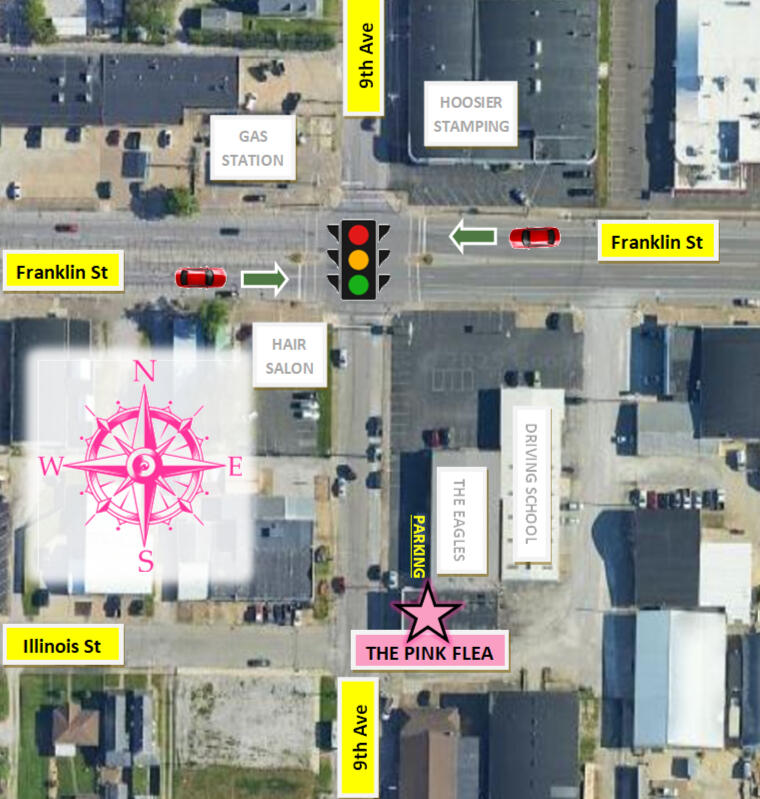 Overhead Directions to our Building from Franklin Street Overhead Directions to our Building from Franklin Street
